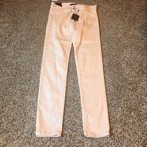 Flying Monkey Platinum Loveable Beige Denim Jeans Womens Size 26 NWT‎